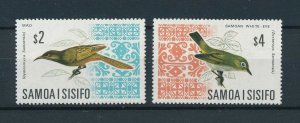 [102467] Samoa 1969 Birds vögel oiseaux $2 Light toned MNH