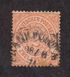 North German Confederation Scott #20 Used