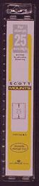 Scott Mounts Clear 25mm STRIP 215 ,(Pgk. 22)(00922C)