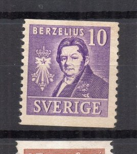 Sweden 1939 Early Issue Fine Mint Hinged 10ore. NW-218319