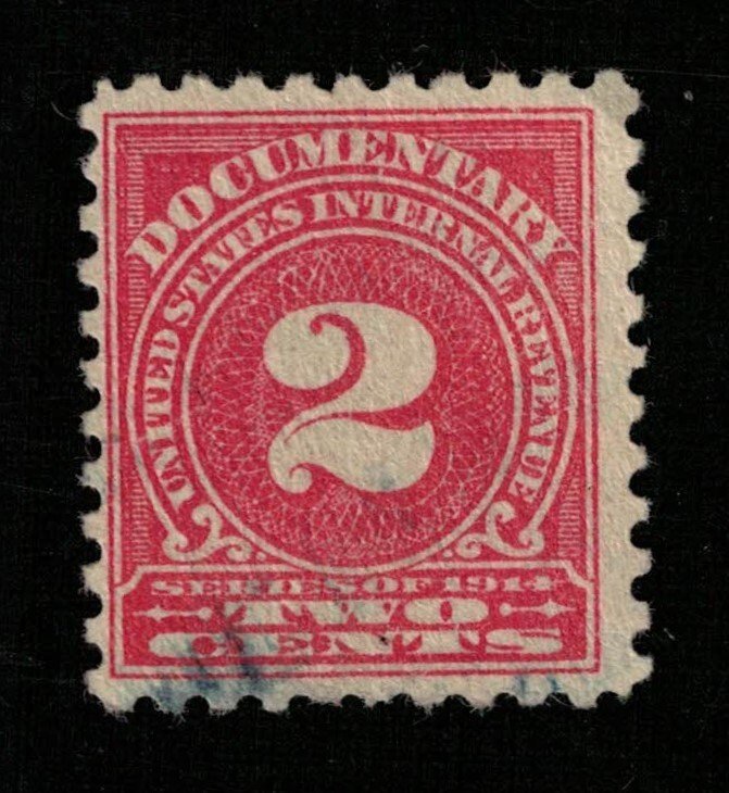 1914 Documentary U.S. Internal Revenue series of 1914, 2c (TS-366)