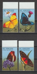 ST VINCENT/GRENADINES 1996 SG 3296/08 + MS 3309 MNH