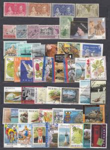 Bermuda - 51 small stamp lot - (2327)