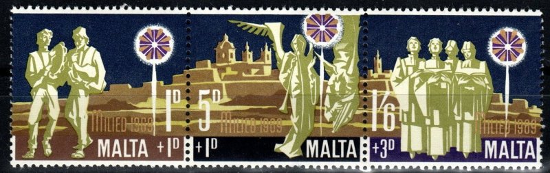 Malta #B1-3 MNH (K2932L)