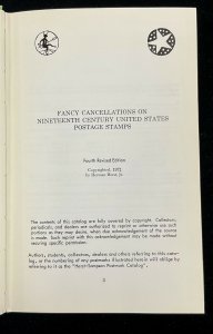 Billig’s Philatelic Handbook  Vol 33  Fourth Revised Edition 1972 Fancy Cancels
