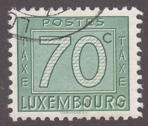 Luxembourg J28 Numeral Issue 1946