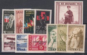 SAAR 1955 Year complete mnh (DR1488)