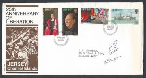 Great Britain-Jersey, FDC