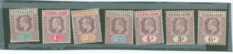 Sierra Leone #64/72 Unused Single