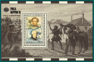 Australia 1991 Exploration of Albany, Phila Nippon MS, MNH #1226a,SGMS1304