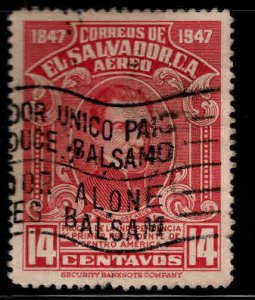 El Salvador Scott C109  Used Airmail stamp