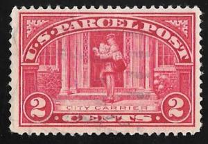 Q2 2 cents  City Carrier Stamp used VF