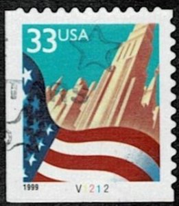 USA 1999 Flag Used
