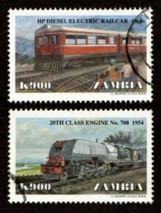 Zambia #779-780 used