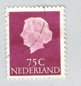 Netherlands 358 Used Queen Juliana 1953 (BP87014)