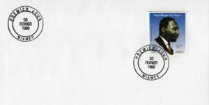 Niger 1998 Martin Luther King - 50th.Anniversary Human Rights Perforated FDC
