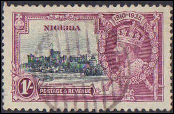 Nigeria #34-37, Complete Set(4), 1935, Royalty, Used