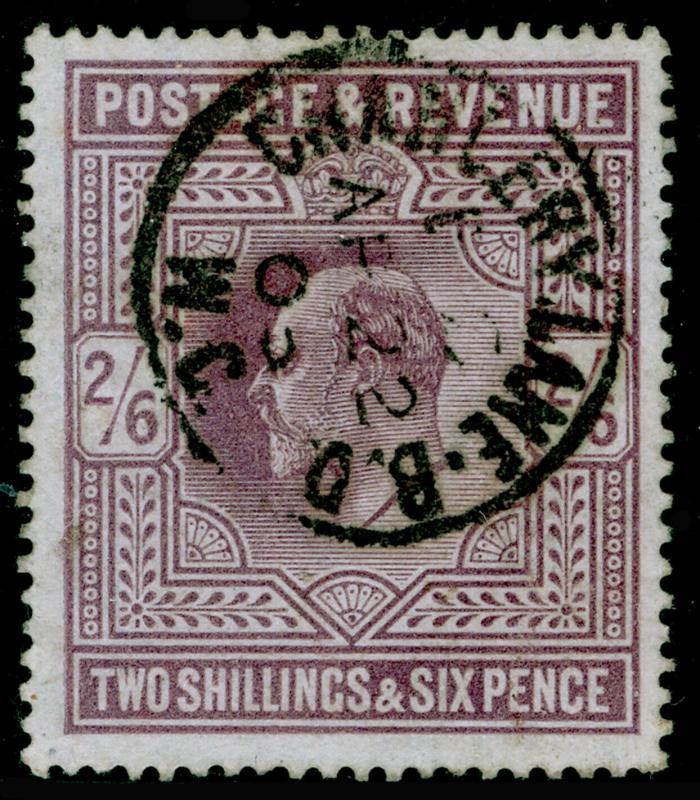 SG260, 2s 6d lilac, FINE USED, CDS. Cat £150. 