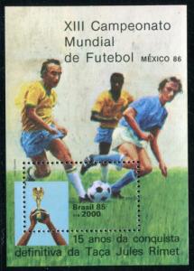 Brazil 2008 MNH Soccer World Cup Italy x2525