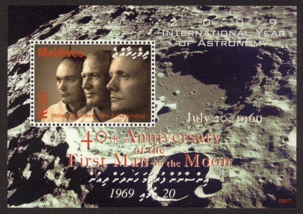 Maldives Sc# 2989 MNH 40th Anniv. of Moon Landing (S/S)