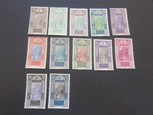 French Guiana 1913 Sc 64,6-7,72,89,91,2,4,6,102-04 MH