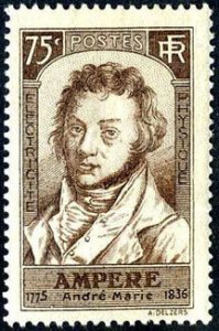 Scott #306 Andre Ampere MNH
