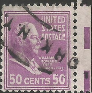 # 831 USED WILLIAM HOWARD TAFT