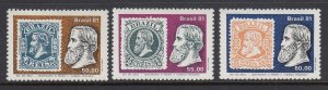 Brazil 1752-4 Postage Stamps mnh