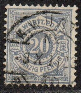 Wurttemberg Sc #61 Used