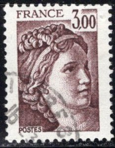 France; 1978; Sc. # 1577;  Used Single Stamp