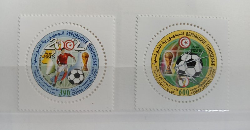 Tunisia 2002- FIFA Word Cup, korea-Japan Set (2v)