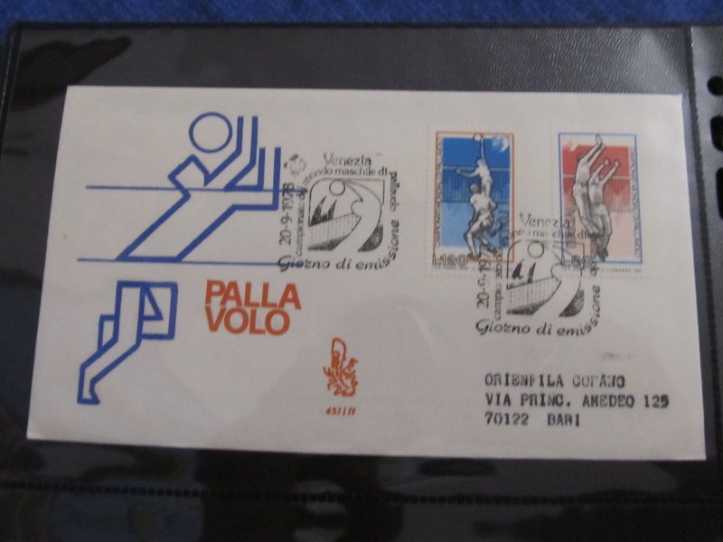 1978 Italy FDC LR121F46-