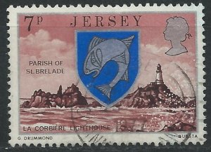 Jersey 1976 - 7p La Corbiére Lighthouse - SG141 used