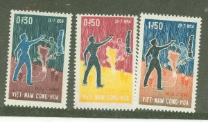 Vietnam/South (Empire/Republic) #239-241 Mint (NH) Single (Complete Set)