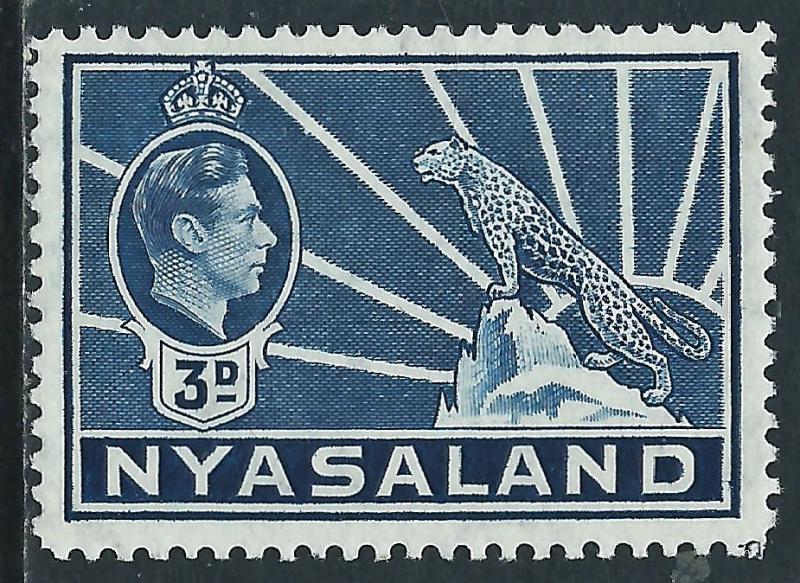 Nyasaland Protectorate, Sc #58, 3d MH