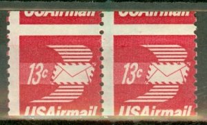 US C83 MNH misperf pair CV ??