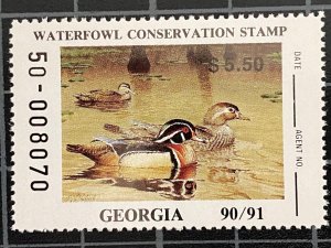 US Stamps - SC# RW GA 6 - Duck Stamp - Unused NG - CV $9.00