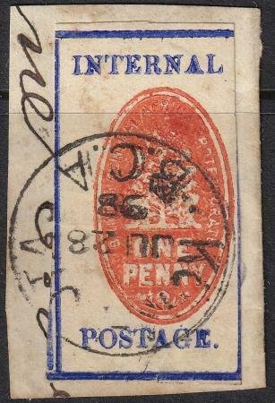 British Central Africa 1898 SC 58 Used SCV$ 145.00