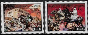 Libya #837-8 MNH Set - Exacuation of Foreign Forces