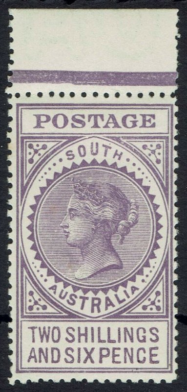 SOUTH AUSTRALIA 1906 QV THICK POSTAGE 2/6 WMK CROWN/A PERF 12 