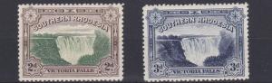SOUTHERN RHODESIA  1932  S G 29 - 30  SET OF 2  FALLS  MH