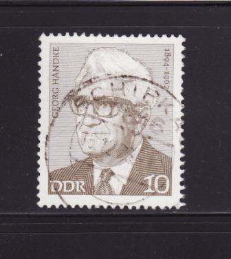 Germany DDR 1517 U Georg Handke, Labor Leader