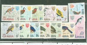 Gambia #215-227 Mint (NH) Single (Complete Set)