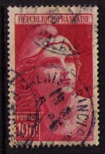 FRANCE Sc# 556 USED FVF Marianne 100fr