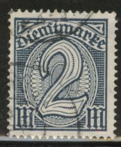 Germany Scott o12 used official stamp