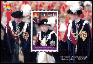 KIRIBATI 2022 QUEEN ELIZABETH II PLATINUM JUBILEE ROYALTY