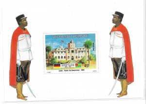 Togo 1984 Centenary German Friendship Governor Palace S/S Sc 1205 MNH C15
