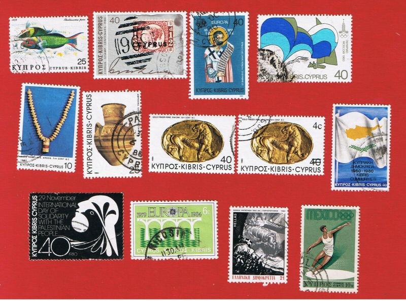 Cyprus #199//625 VF used  Various Scenes  Free S/H