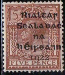 Ireland 6 - Unused, Hinged