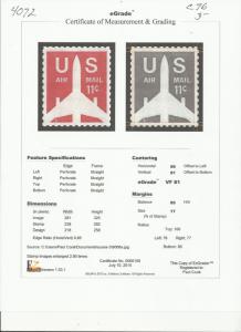 # C78 MINT NEVER HINGED JET SILHOUETTE VF+